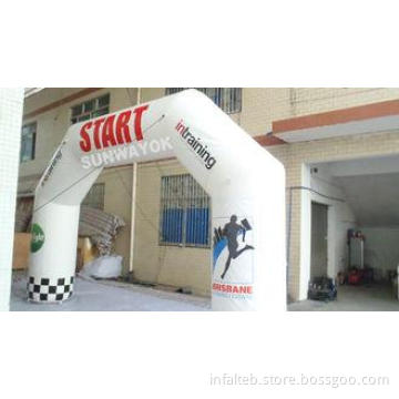 OEM waterproof PVC tarpaulin inflatable start finish arch W